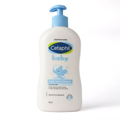 Cetaphil, Baby, Gentle Wash & Shampoo, For Sensitive Skin - 400 Ml