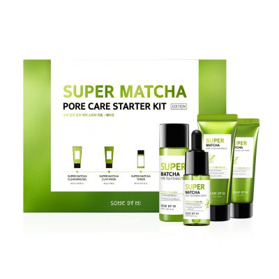 Some By Mi, Super Matcha, Pore Care Starter - 1 Kit