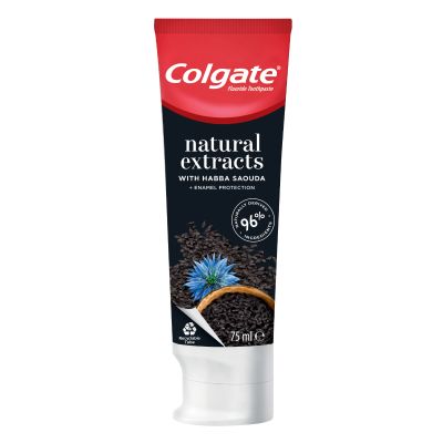 Colgate, Toothpaste, Natural Extracts with Habba Saouda - 75 Ml