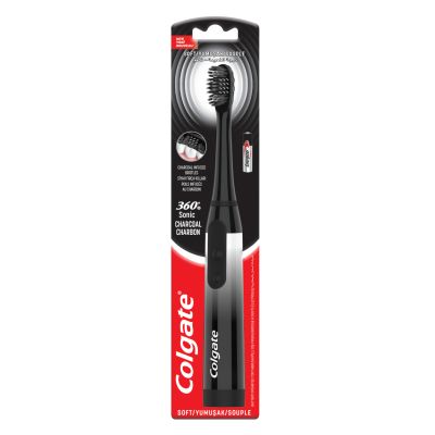 Colgate, Toothbrush, 360 Sonic, Charcoal - 1 Pc