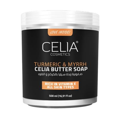 Celia, Butter Soap, With Turmeric & Myrrh - 500 Ml