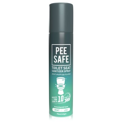 Pee Safe, Toilet Seat Sanitizer, Spray, Mint Flavour - 75 Ml