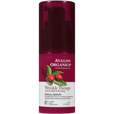 Avalon Organics, Facial Serum, Wrinkle Therapy - 16 Ml