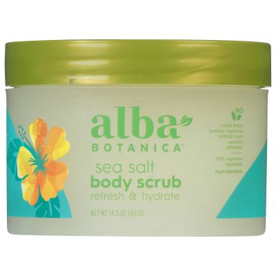 Alba Botanica, Body Scrub, Sea Salt - 411 Gm