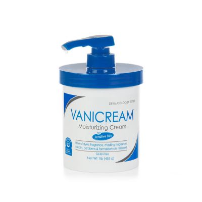 Vanicream, Moisture Cream, With Pump, Sensitive Skin - 453 Gm