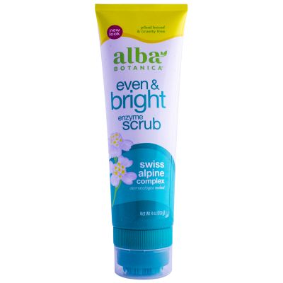 Alba Botanica, Scrub, Even & Bright - 113 Gm