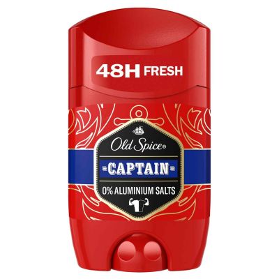 Old Spice, Deodorant Stick, Men, Captain, All Day Fresh - 50 Ml