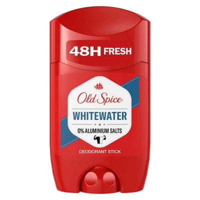 Old Spice, Deodorant Stick, Men, Whitewater, All Day Fresh - 50 Ml