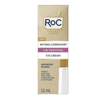 Roc, Retinol Correxion, Line Smoothing, Eye Cream - 15 Ml
