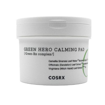 Cosrx, Green Hero, Calming Pad - 70 Pcs