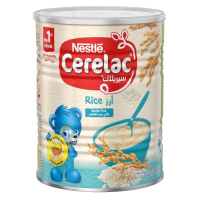 Cerelac Infant Cereals With Iron+ Rice From 6 Months 400G