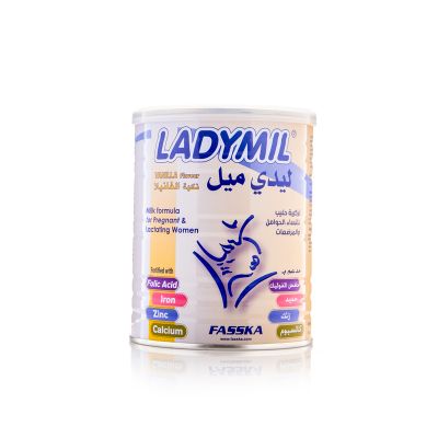 Ladymil Milk For Pregnant And Breastfeeding Vanilla - 400 Gm