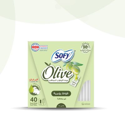 Sofy, Pantyliner, Olive Oil, Uncented - 40 Pcs