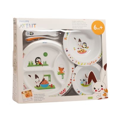 Philips, Avent, Meal Time Set, +6 Months - 1 Kit