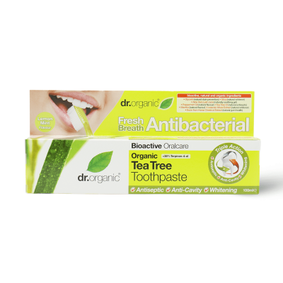 Dr.Organic Toothpaste With Tea Tree - 100 Ml