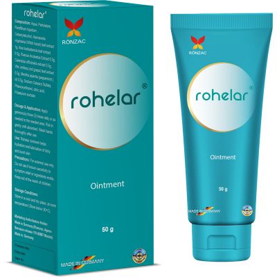 Rohelar, Ointment, For Hemorrhoids - 50 Gm