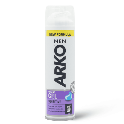 Arko, Men Shaving Gel, Sensitive - 200 Ml