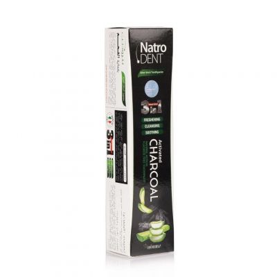 Natrodent, Toothpaste, Charcoal - 100 Ml