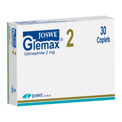 Glemax, Glimepiride 2 Mg - 30 Tablets