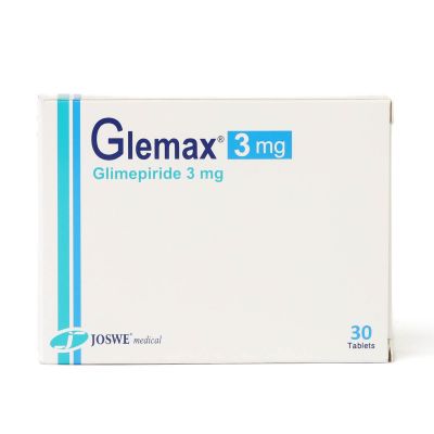Glemax, Glimepiride, Tablet, 3 Mg - 30 Tablets