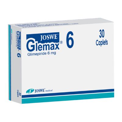Glemax, Glimepiride 6 Mg - 30 Tablets