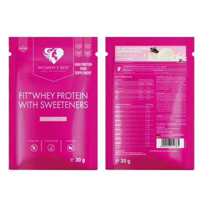 Women'S Best Fit Whey Protein Vanilla Sachet - 30 Gm