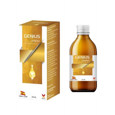 Genius, Syrup, Honey With Colostrum & Propolis - 250 ML