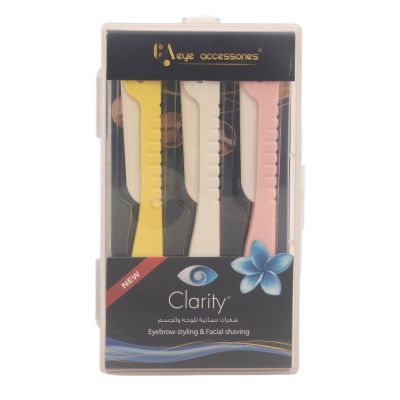 Clarity, Women Blades, Eyebrow Styling & Facial Shaving - 1 Kit
