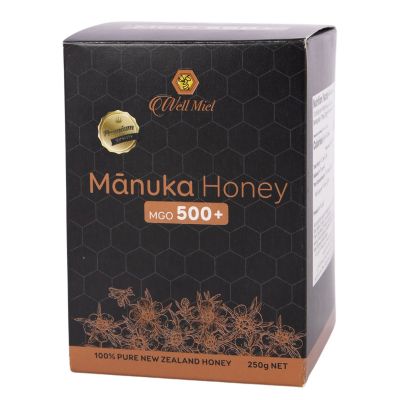 Wellmiel, Mgo +500, New Zealand Manuka Honey - 250 Gm