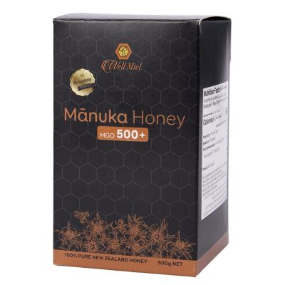 Wellmiel, Mgo +500, New Zealand Manuka Honey - 500 Gm