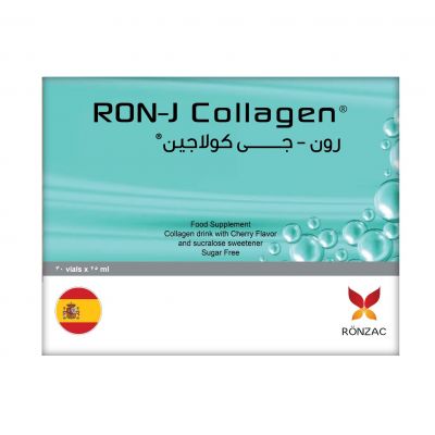 Ron-J, Joint Collagen, Dietary Supplement, Sugar-Free, Cherry Flavor - 30 Vials