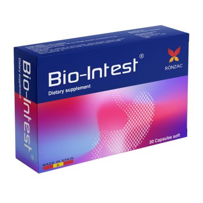 Bio-Intest, Dietary Supplement, For Digestive System Care - 30 Caps