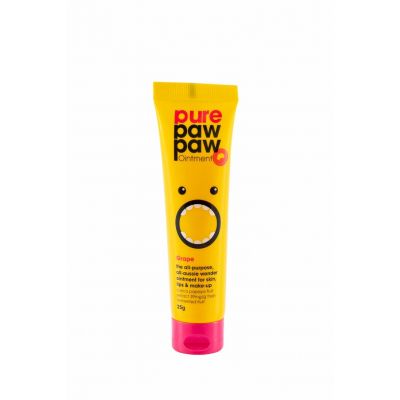 Pure Paw Paw, Skin & Lips Ointment, Grape, Yellow - 25 Gm