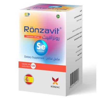 Ronzavit, Dietary Supplement, Selenium 200 Microgram - 120 Capsules