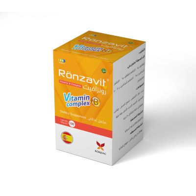 Ronzavit, Dietary Supplement, Vitamin B Complex - 100 Capsules