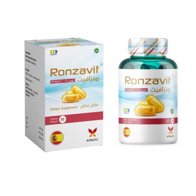 Ronzavit, Omega 7, 1000 Mg, Dietary Supplement - 30 Capsules