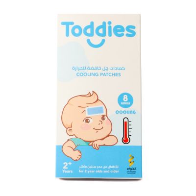 Toddies, Cooling Fever Patches, +2 Years Old - 1 Pc