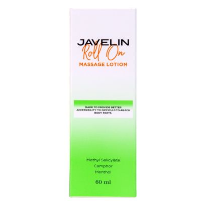 Javelin, Massage Lotion, Roll On, For Muscle & Joint Pain - 60 Ml