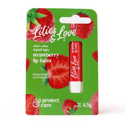 Lilies & Love, Lip Balm, Strawberry - 4.5 Gm