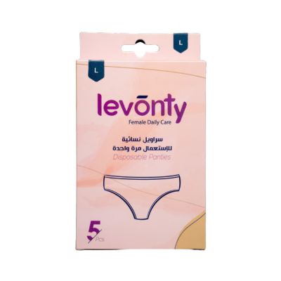 Levonty, Disposable Panties, Large - 5 Pc