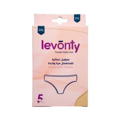 Levonty, Disposable Panties, Xxlarge - 5 Pc
