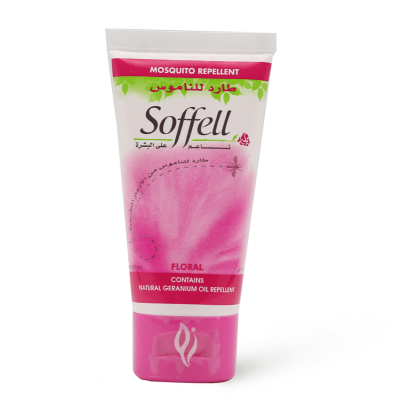 Soffell Mosquito Repellent Soft On Skin With Floral Scent - 50 Ml