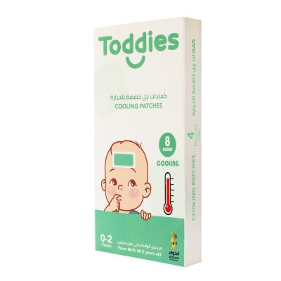 Toddies, Cooling Fever Patches, 0-2 Years Old - 1 Pc